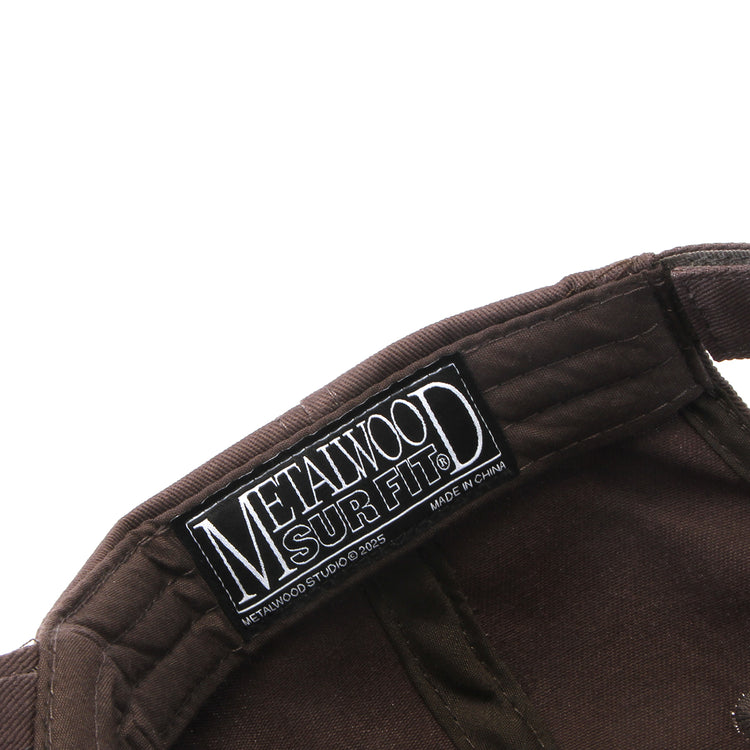 Metalwood - Metal Logo Hat
Color : Brown