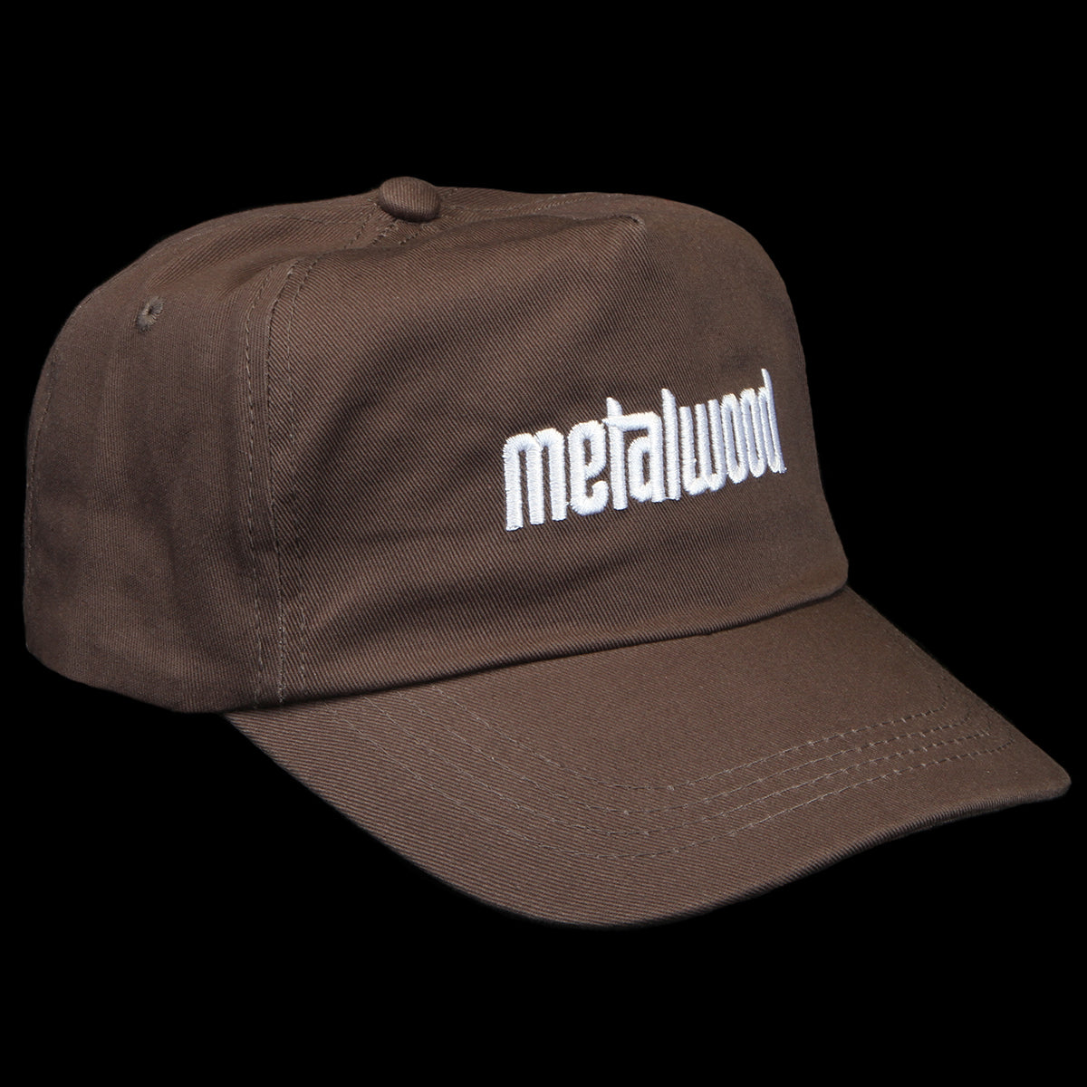 Metalwood - Metal Logo Hat
Color : Brown