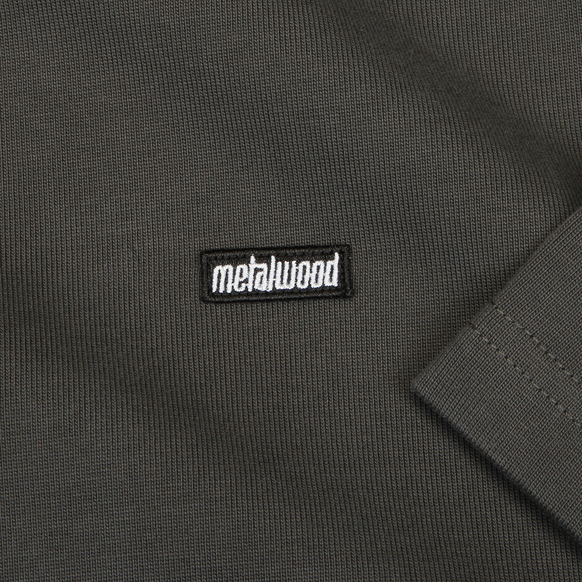 Metalwood - Heavyweight Mini Metal Logo T-Shirt
Color : Tar