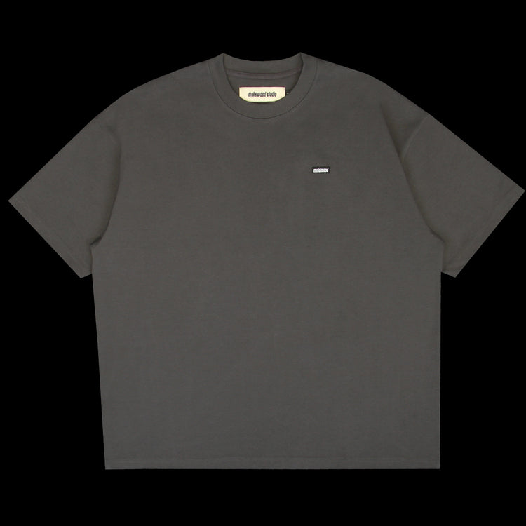 Metalwood - Heavyweight Mini Metal Logo T-Shirt
Color : Tar