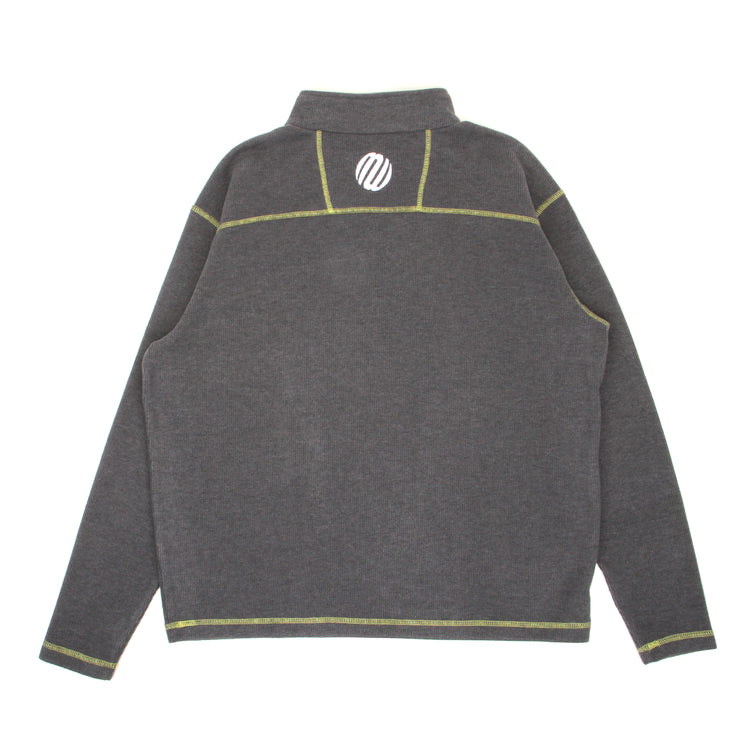Metalwood - Contrast Stitch Pullover
Color : Charcoal