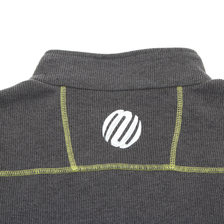 Metalwood - Contrast Stitch Pullover
Color : Charcoal