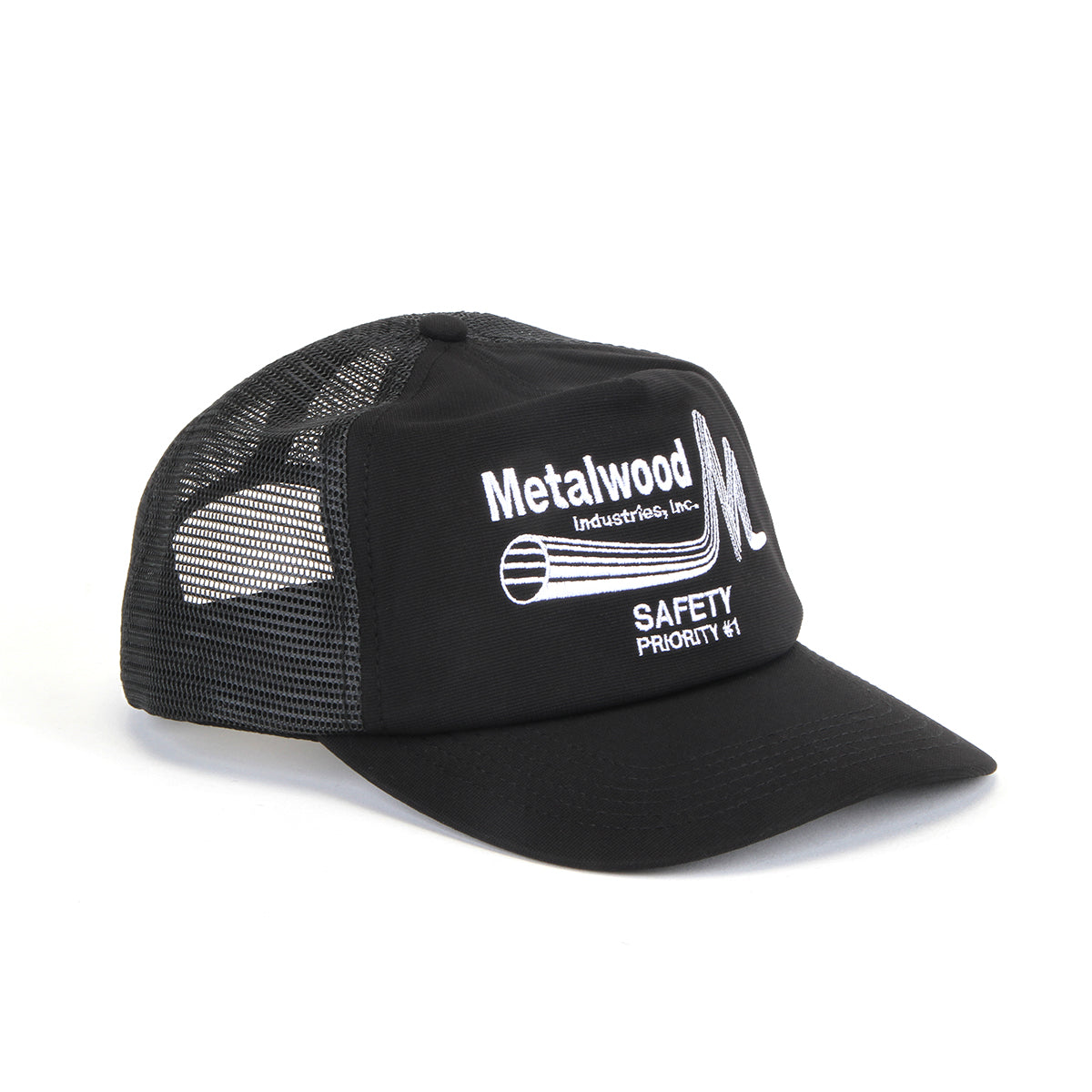 Metalwood - Safety Trucker Hat
Color : Black