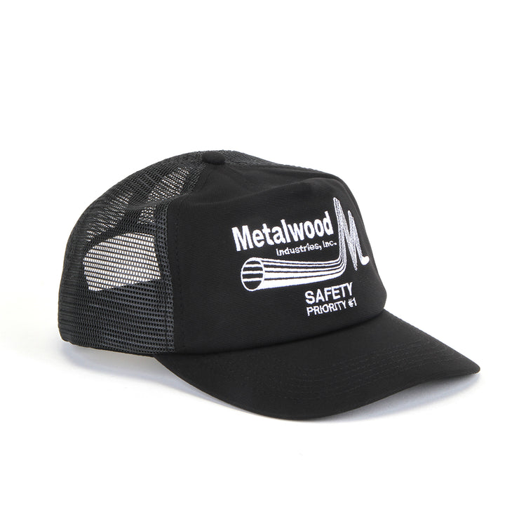 Metalwood - Safety Trucker Hat
Color : Black