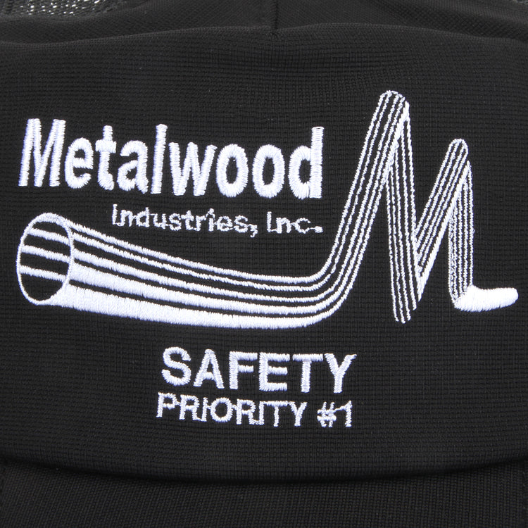 Metalwood - Safety Trucker Hat
Color : Black