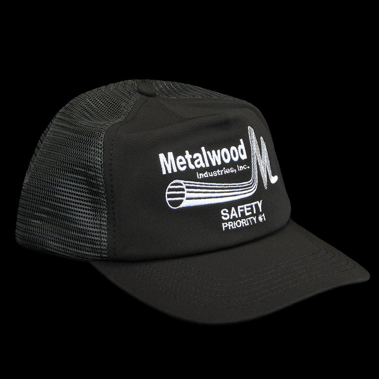 Metalwood - Safety Trucker Hat
Color : Black