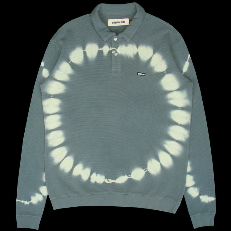 Metalwood - Mini Metal Logo Thermal Polo
Color : Marine