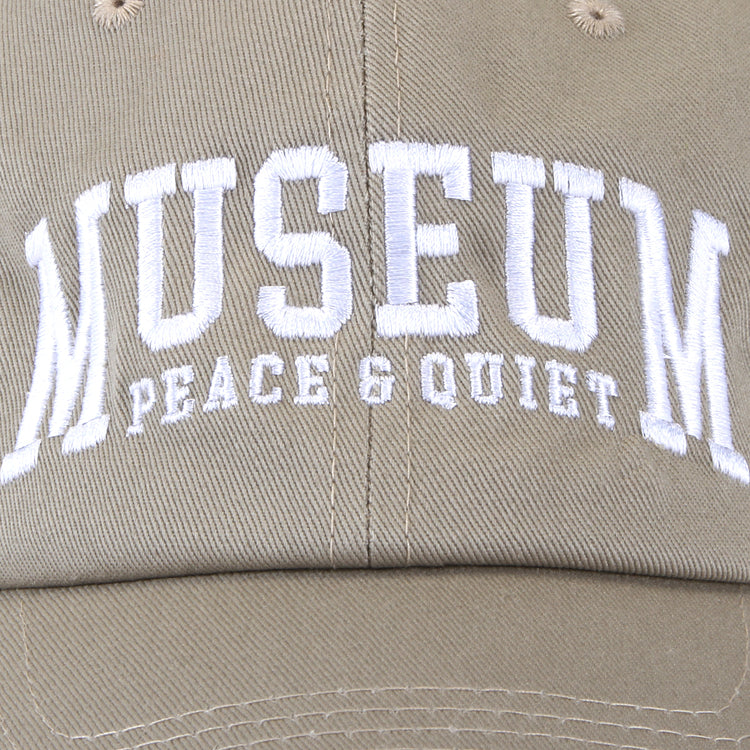 Museum Of Peace & Quiet - UMPQ Dad Hat
Color : Sepia
