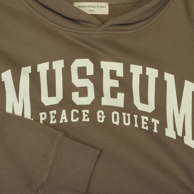 Museum Of Peace Quiet - UMPQ Hoodie
Color : Sepia