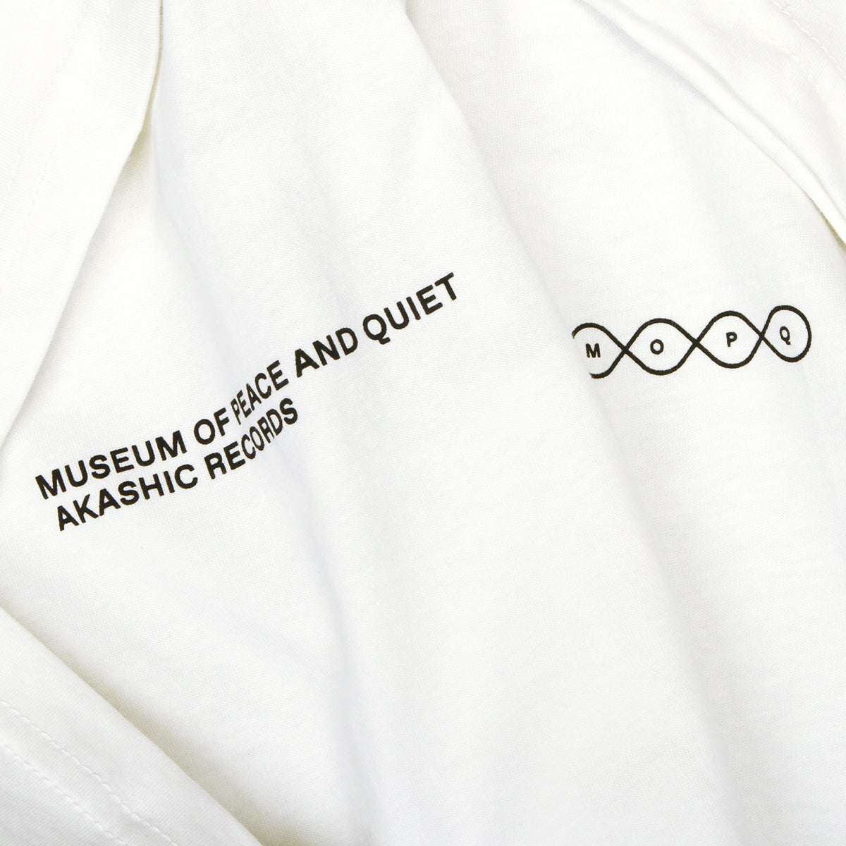 MOPQ - Sound Waves T-Shirt
Color : White