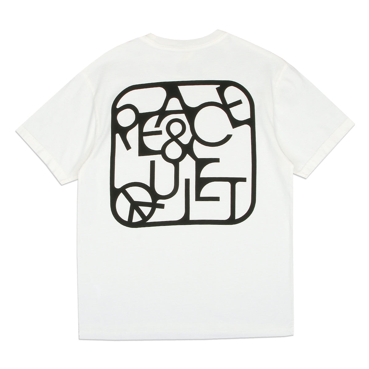 MOPQ - Scramble T-Shirt
Color : White
