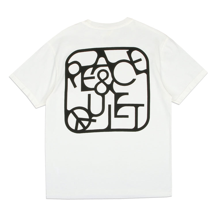 MOPQ - Scramble T-Shirt
Color : White