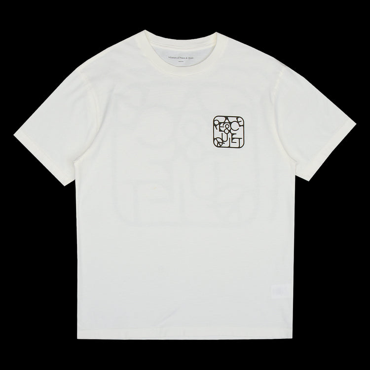 MOPQ - Scramble T-Shirt
Color : White