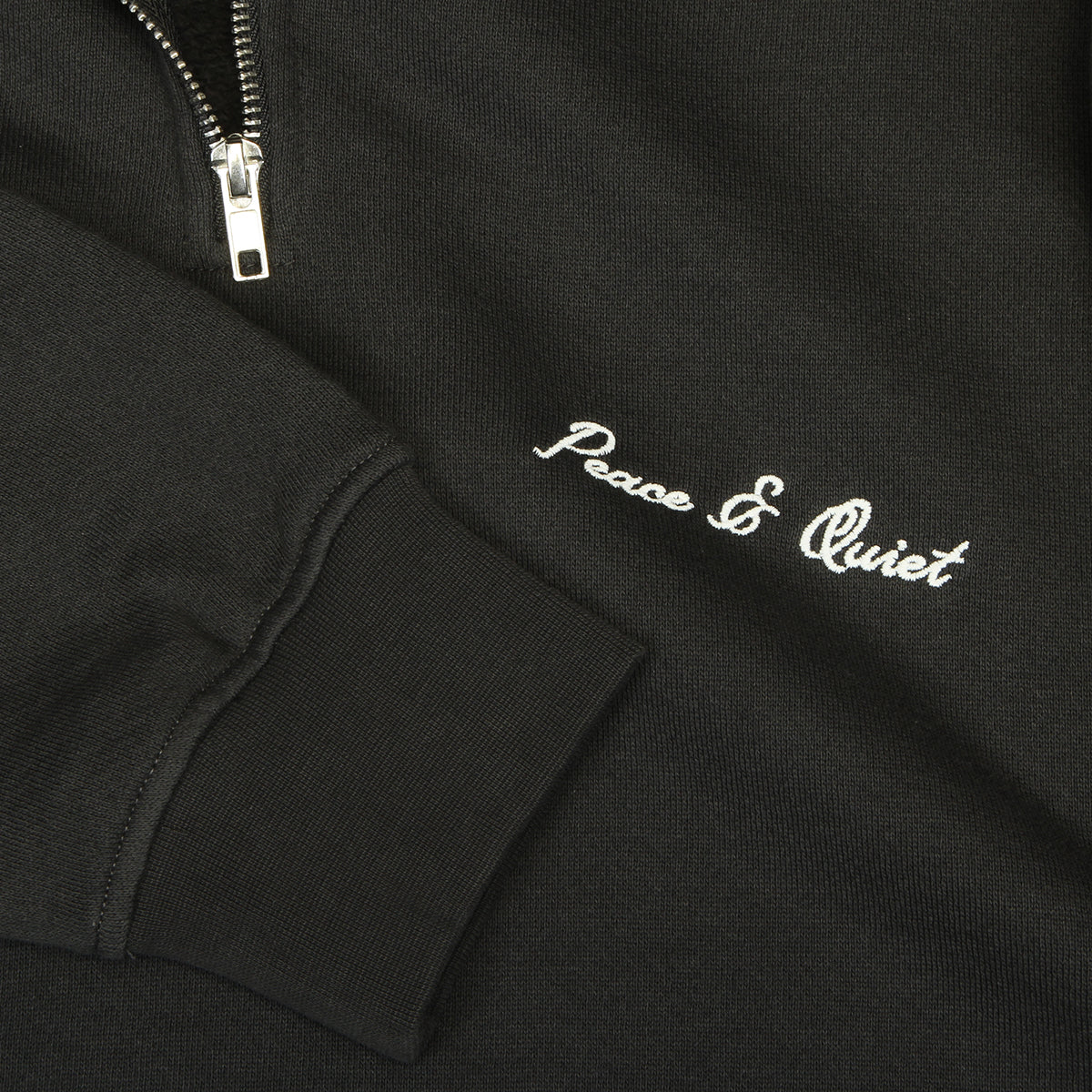 Museum Of Peace & Quiet - Signature Quarter Zip
Color : Black