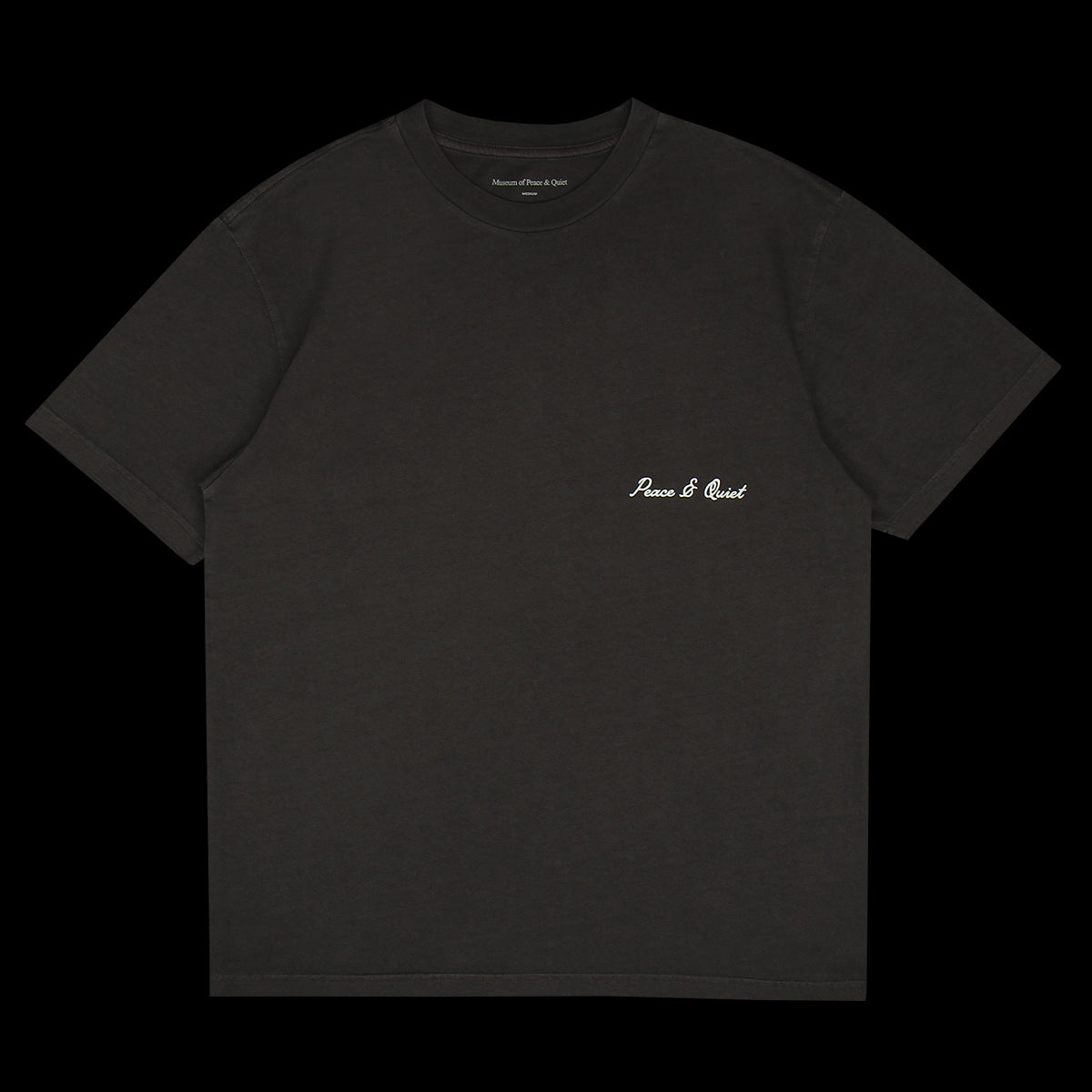 Museum Of Peace & Quiet - Signature T-Shirt
Color : Black