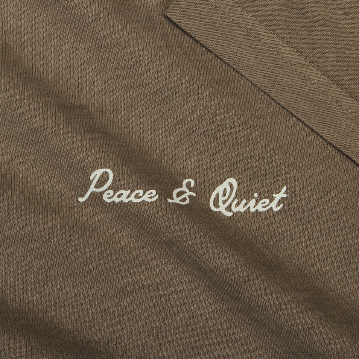 Museum Of Peace & Quiet - Signature T-Shirt
Color : Sepia