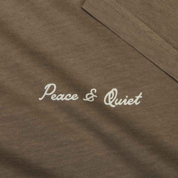 Museum Of Peace & Quiet - Signature T-Shirt
Color : Sepia