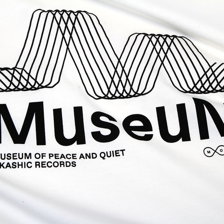 MOPQ - Sound Waves T-Shirt
Color : White