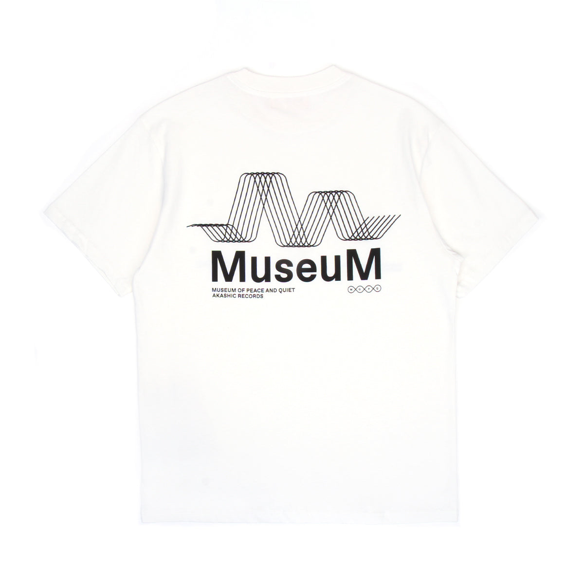 MOPQ - Sound Waves T-Shirt
Color : White