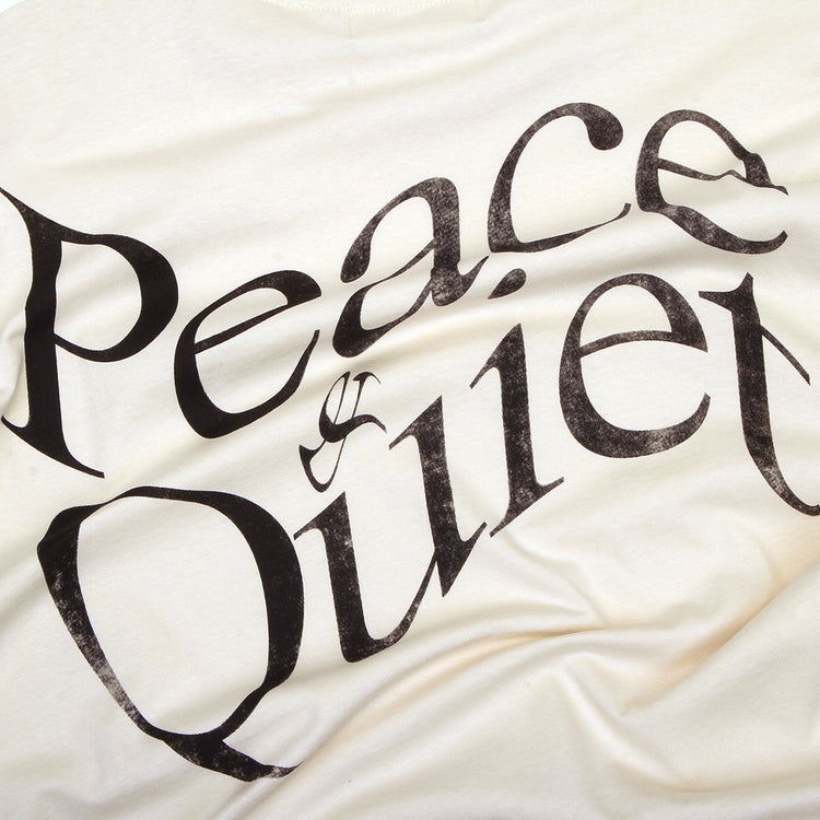 MOPQ - Warped T-Shirt
Color : Bone