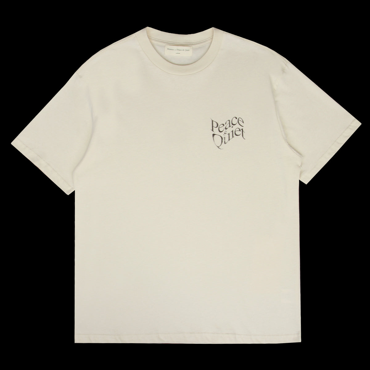 MOPQ - Warped T-Shirt
Color : Bone