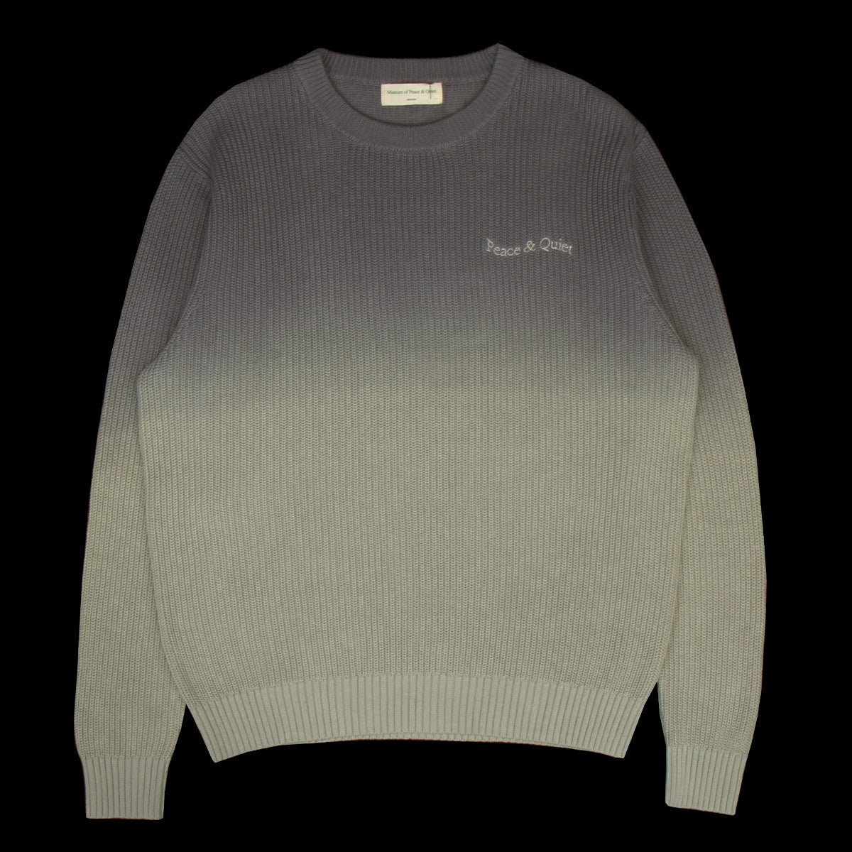 MOPQ - Wordmark Knit Sweater
Color : Slate