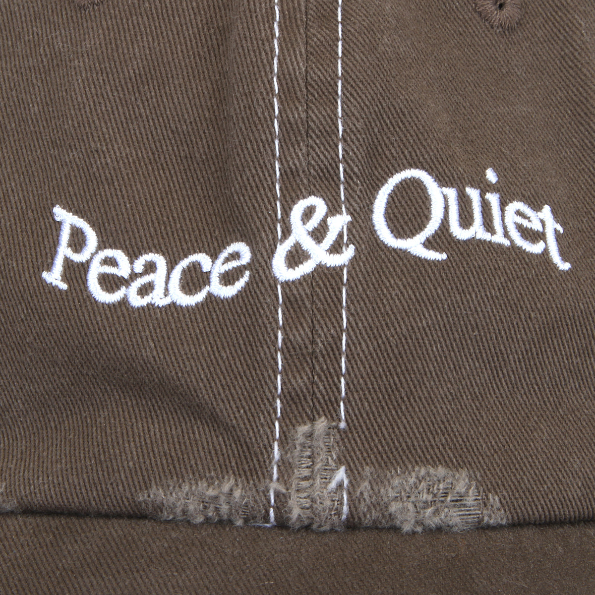 MOPQ - Wordmark Reverse Stitched Hat
Color : Brown
