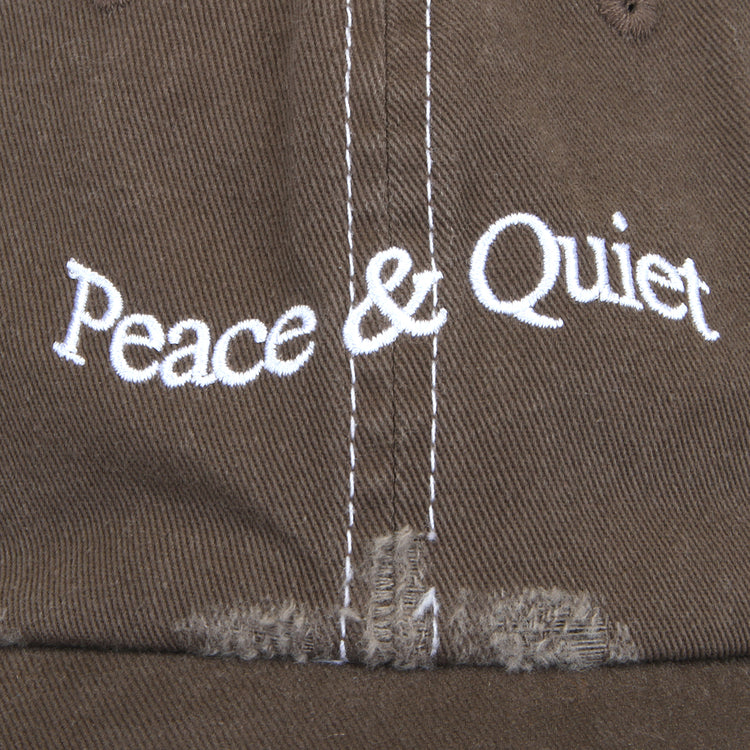 MOPQ - Wordmark Reverse Stitched Hat
Color : Brown