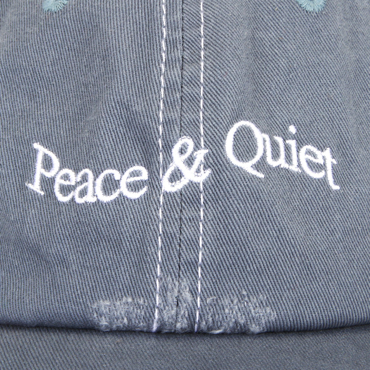 MOPQ - Wordmark Reverse Stitched Hat
Color : Slate