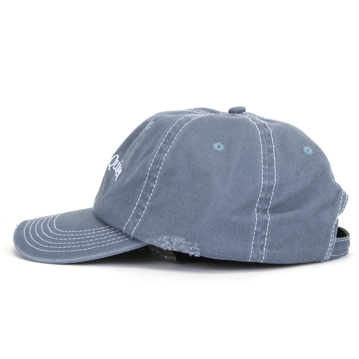MOPQ - Wordmark Reverse Stitched Hat
Color : Slate