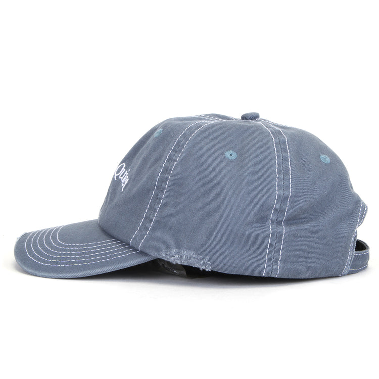 MOPQ - Wordmark Reverse Stitched Hat
Color : Slate