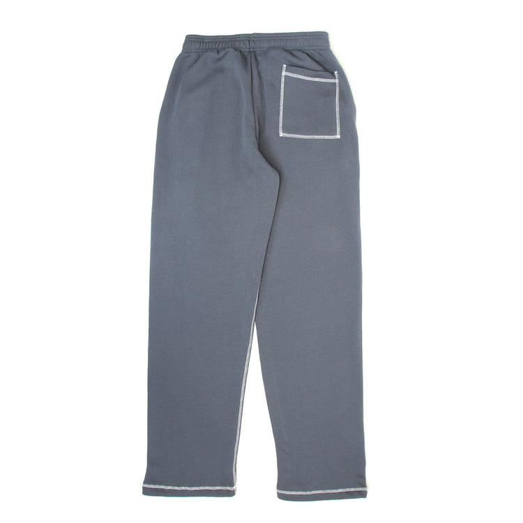 MOPQ - Wordmark Reverse Stitched Sweatpants
Color : Slate