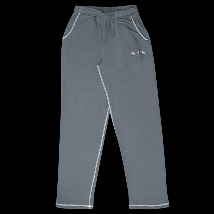 MOPQ - Wordmark Reverse Stitched Sweatpants
Color : Slate