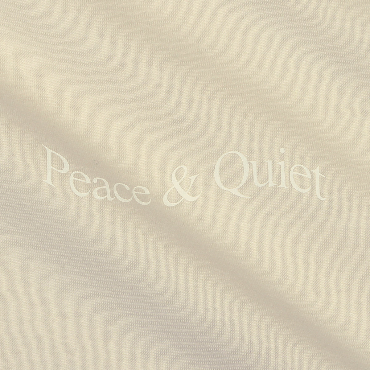MOPQ - Wordmark T-Shirt
Color : Bone