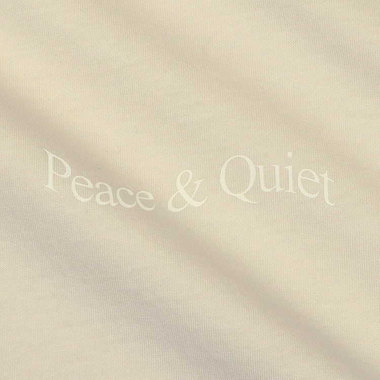 MOPQ - Wordmark T-Shirt
Color : Bone