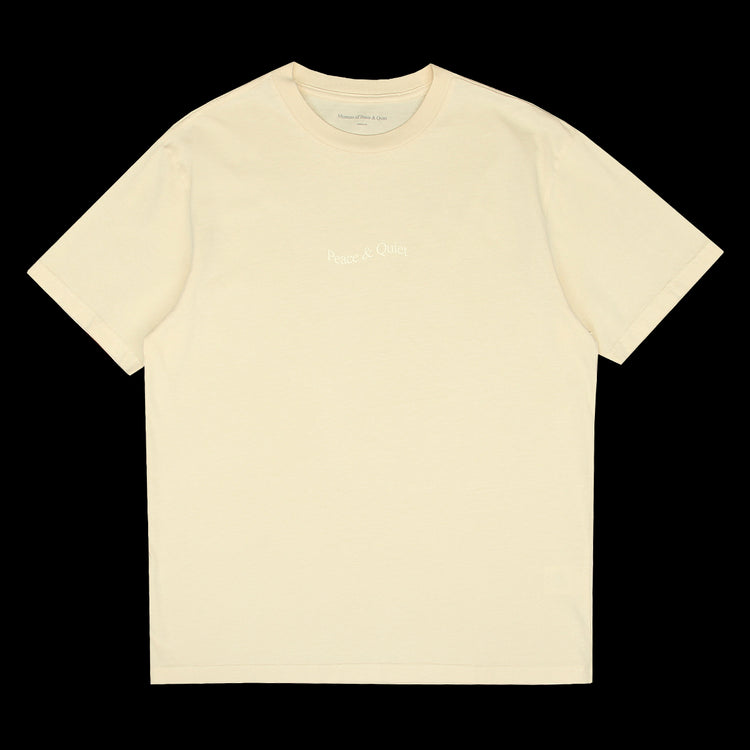 MOPQ - Wordmark T-Shirt
Color : Bone