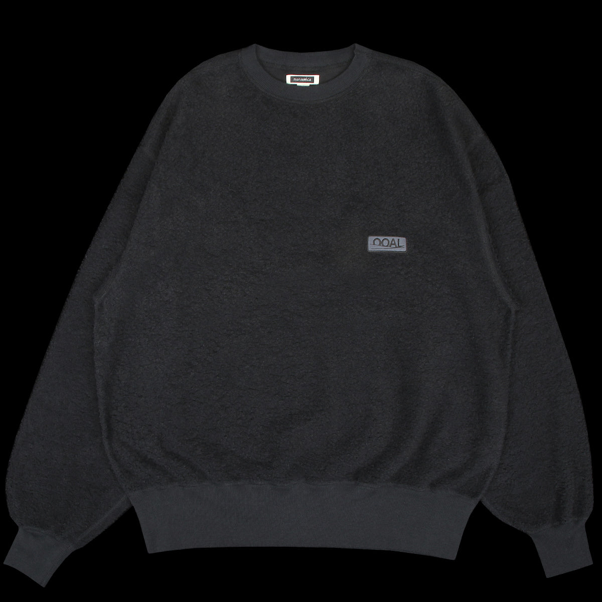 Nanamica - OOAL Crewneck Sweatshirt
Style # S26FH015U
Color : Black