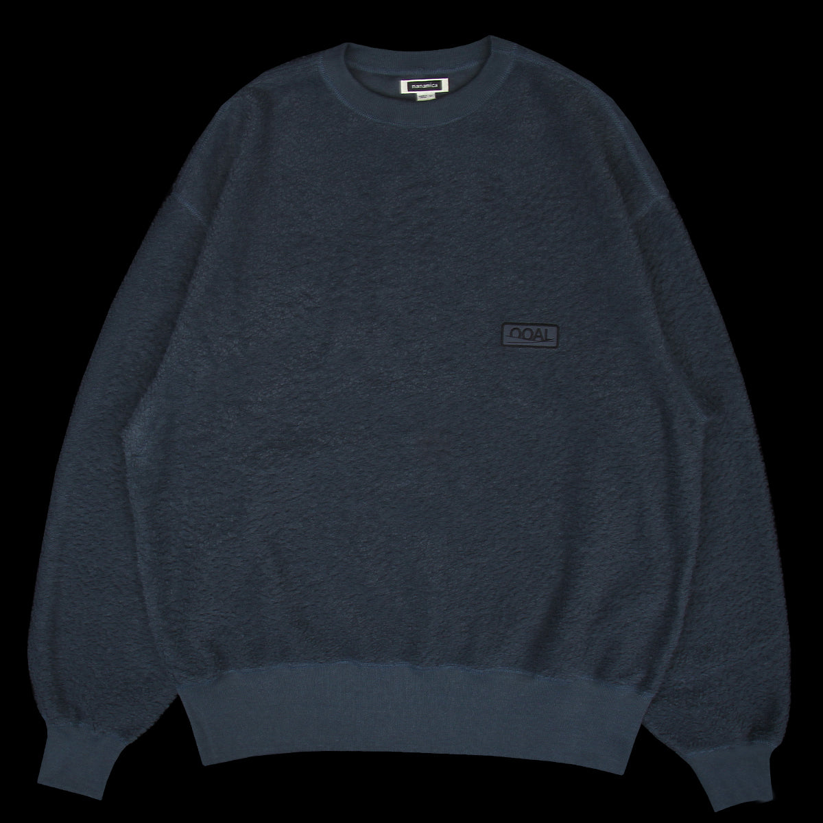 Nanamica - OOAL Crewneck Sweatshirt
Style # S26FH015U
Color : Grayish Navy