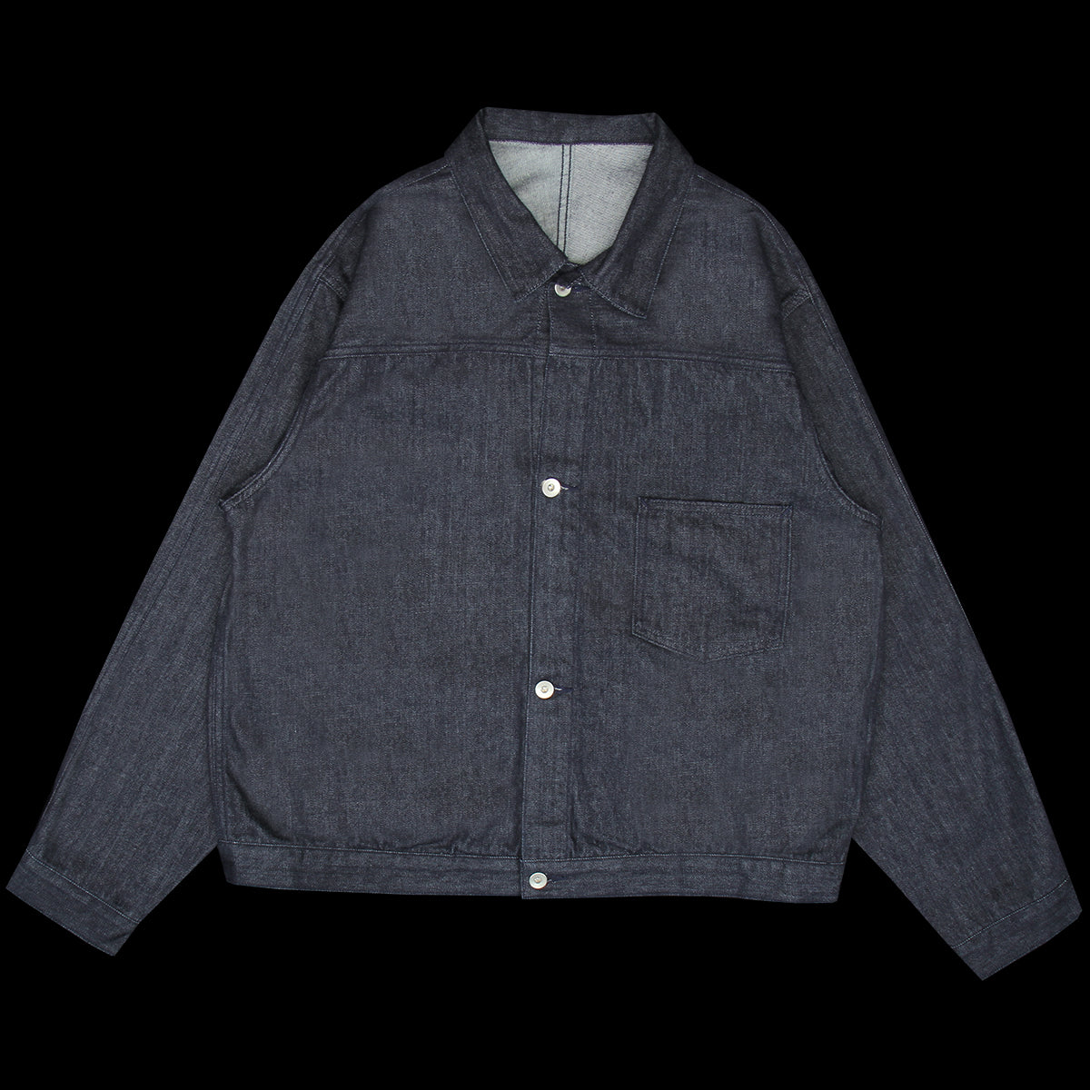 Nanamica - Short Denim Jacket
Style # S25SA081U
Color : Indigo