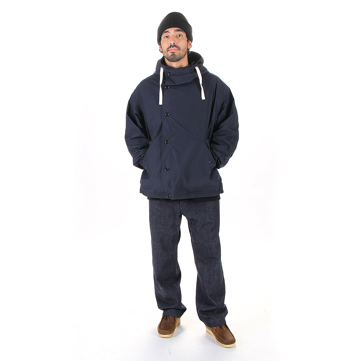 Nanamíca | Hooded Jacket
Color : Navy