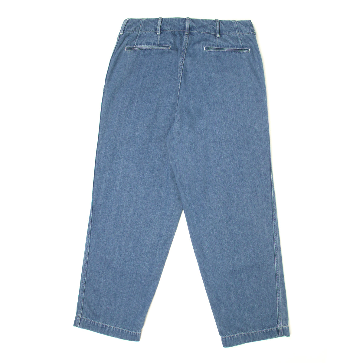 Nanamica - Wide Denim Pants
Style # S25SC086U
Color : Light Indigo