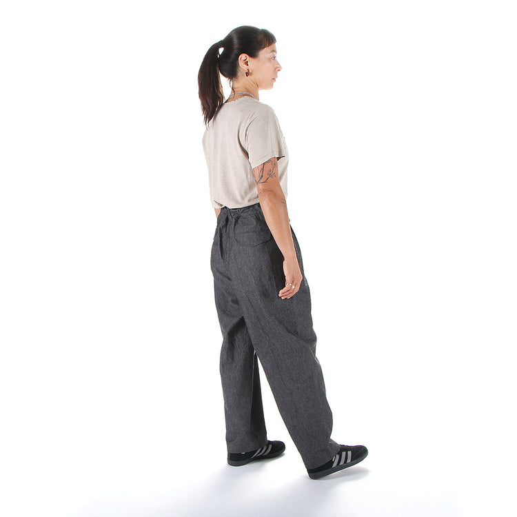 Nanamíca | Women's Cotton Wool Gurkha Pants
Color : Heather Grey