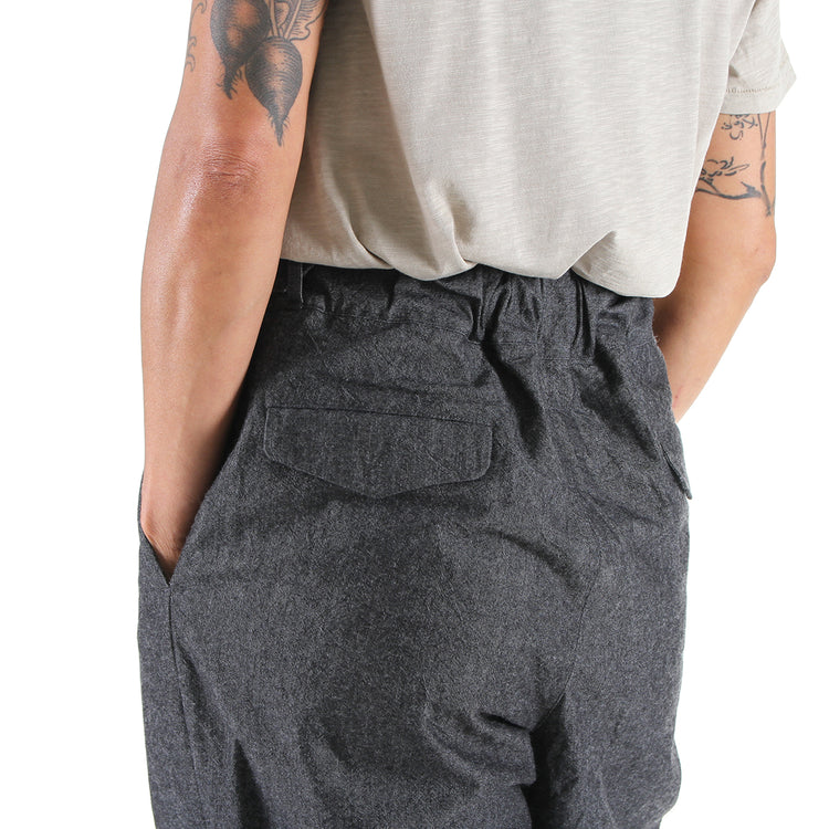 Nanamíca | Women's Cotton Wool Gurkha Pants
Color : Heather Grey