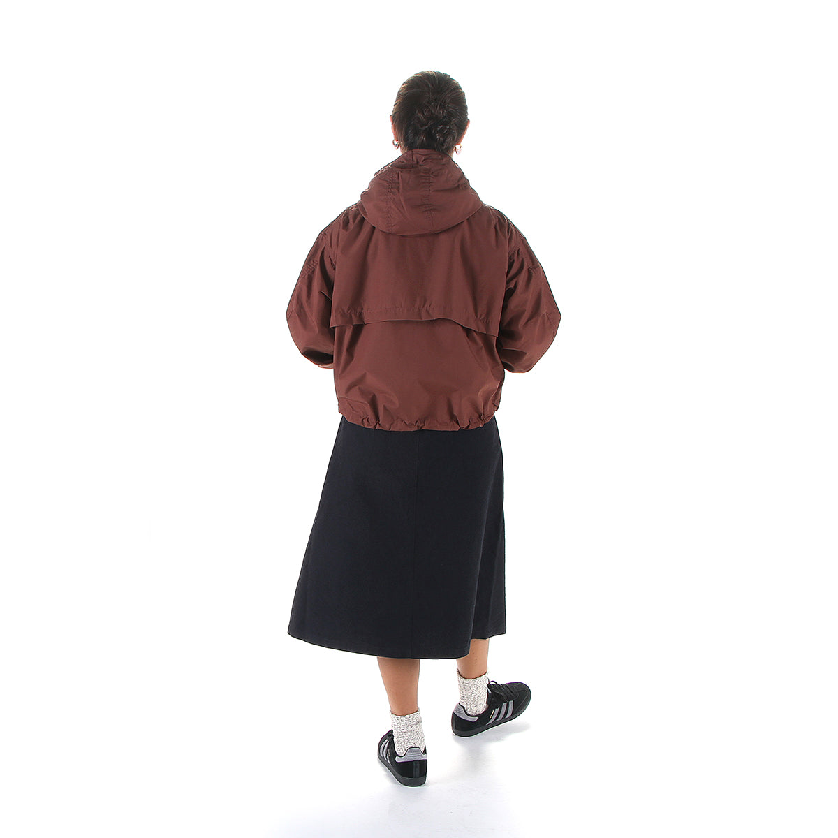 Nanamíca | Women's Cotton Wool Gurkha Skirt
Color : Navy