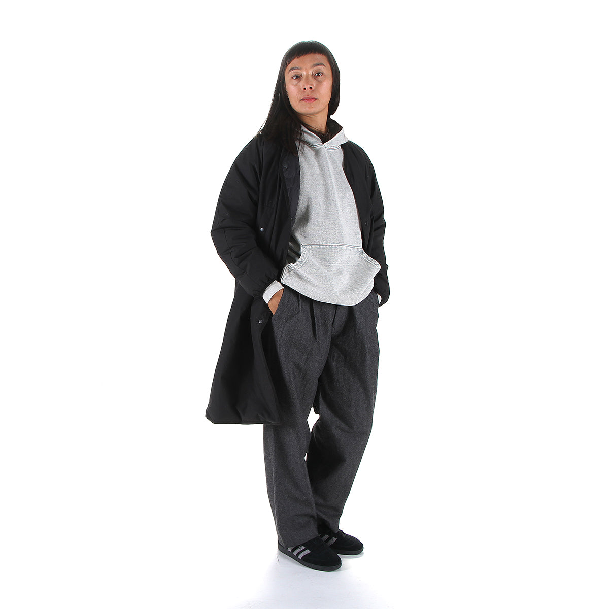 Nanamíca | Women's Reversible Down Coat
Color : Charcoal