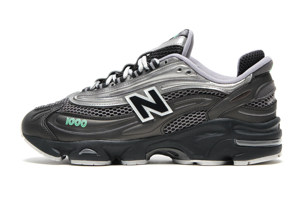 New Balance - 1000
Style # M1000T
Color : Black / Dark Metallic Silver / Lime Leaf