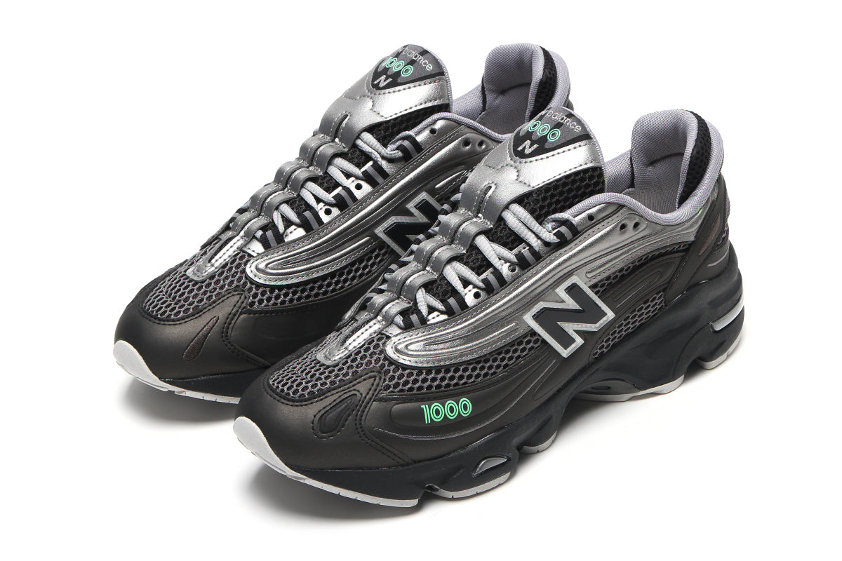 New Balance - 1000
Style # M1000T
Color : Black / Dark Metallic Silver / Lime Leaf