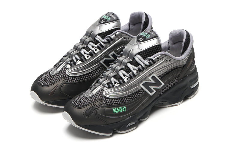 New Balance - 1000
Style # M1000T
Color : Black / Dark Metallic Silver / Lime Leaf