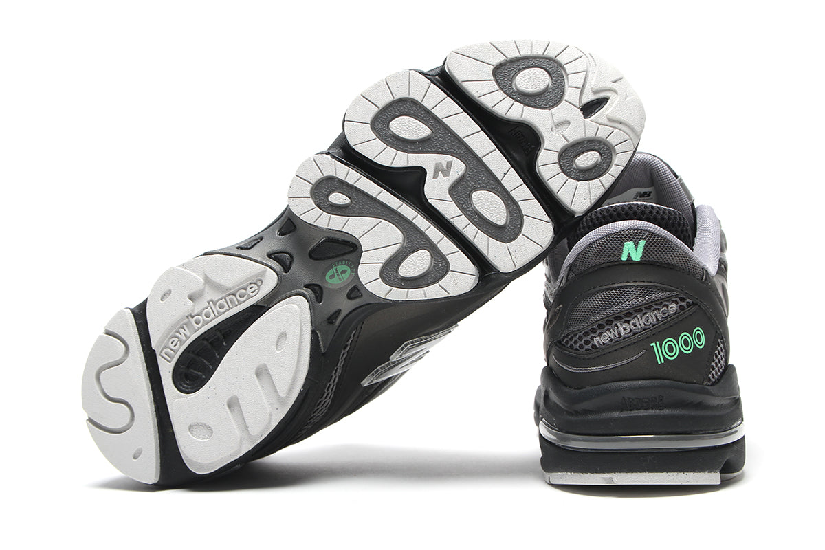 New Balance - 1000
Style # M1000T
Color : Black / Dark Metallic Silver / Lime Leaf
