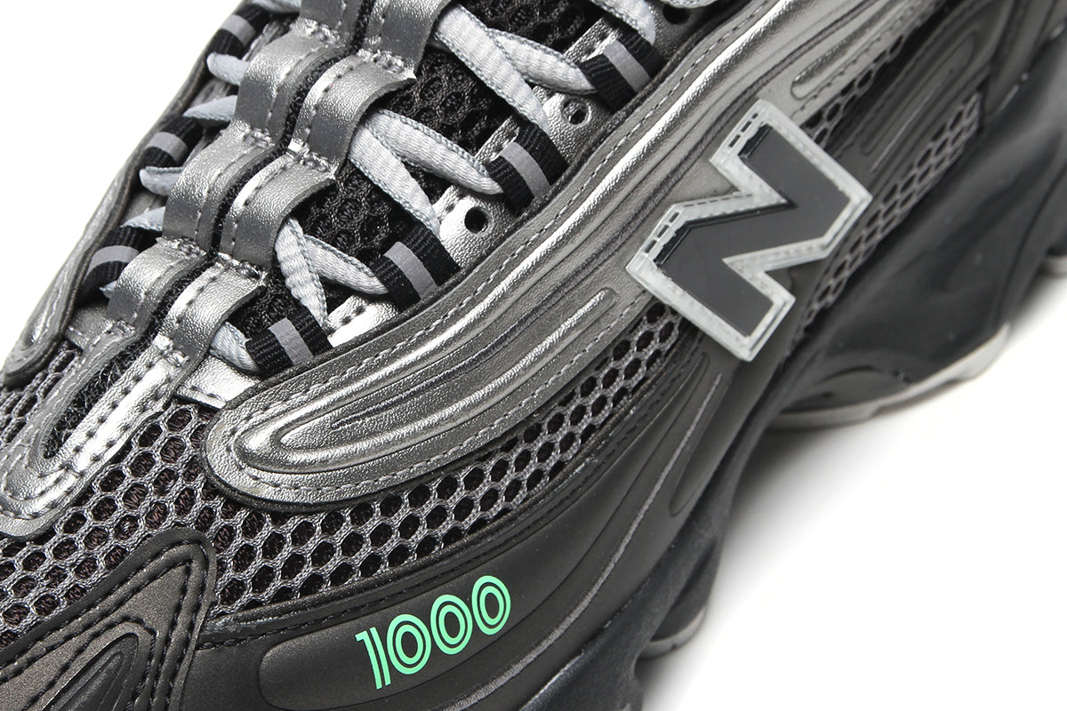New Balance - 1000
Style # M1000T
Color : Black / Dark Metallic Silver / Lime Leaf